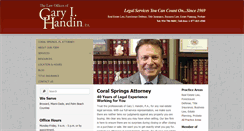 Desktop Screenshot of handinlaw.com